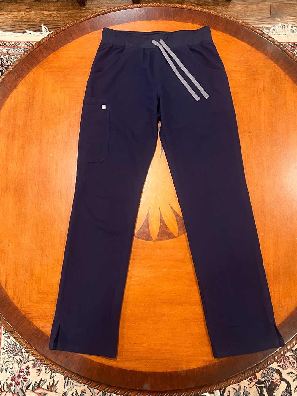 FIGS Women’s Kade Straight-Leg Scrub Pant Navy Blue ST Small Tall - Picture 4 of 16